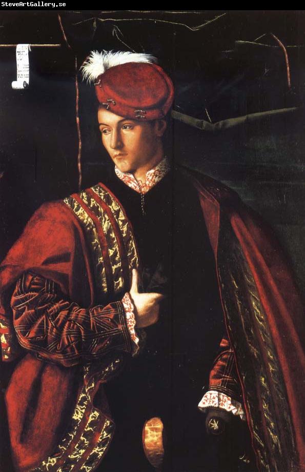 BARTOLOMEO VENETO Portrait of Ludovico Martinengo